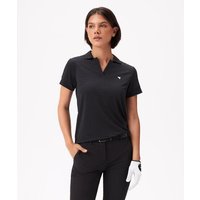 Macade Golf Paige Shirt Halbarm Polo schwarz