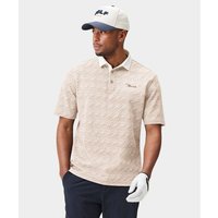 Macade Golf Range Shirt Halbarm Polo beige