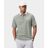 Macade Golf Range Shirt Halbarm Polo grün