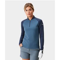 Macade Golf Tech Bomber Zip Shirt Sweatshirt navy