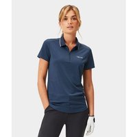 Macade Golf Tech Zip Shirt Halbarm Polo navy