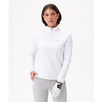 Macade Golf Therma Quarter Zip Stretch Midlayer offwhite