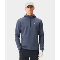 Macade Golf Therma Zip Hoodie Stretch Midlayer navy