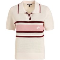 Malbon CARINA Halbarm Polo ecru