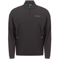 Malbon PERFORMANCE QUARTER ZIP SHELL PULLOVER Langarm Windshirt schwarz