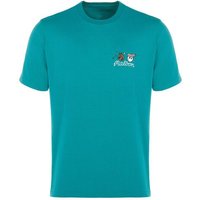 Malbon TWO MAN SCRAMBLE T-SHIRT petrol