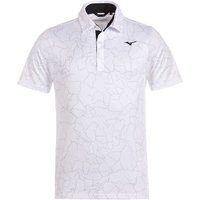 Mizuno Fragma Halbarm Polo weiß