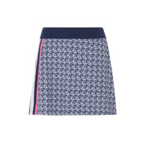 Orginal Penguin Golf GEO PRINTED SIDE BLO SKORT Damen L schwarz