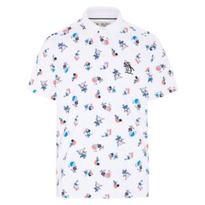 Original Penguin All Over Memphis Pete Novelty Polo Herren