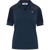 Penguin 1/2 Sleeve Mesh Blocked Halbarm Polo navy