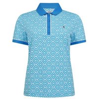 Penguin Cap Sleeve Regular Length Halbarm Polo blau