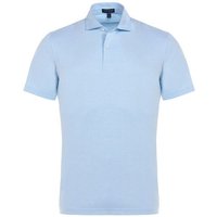 Peter Millar ALBATROSS COTTON BLEND PIQUE Halbarm Polo navy