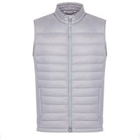 Peter Millar ALL COURSE VEST Thermo Weste hellgrau