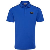 Ping Corby Halbarm Polo blau