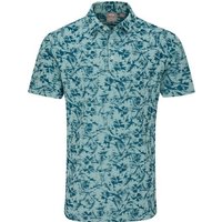 Ping Diego Halbarm Polo hellgrün