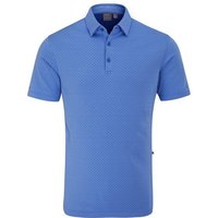 Ping Hershel Halbarm Polo hellblau