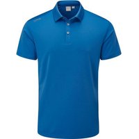 Ping Lindum Halbarm Polo blau