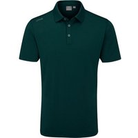 Ping Lindum Halbarm Polo dunkelgrün