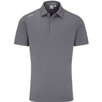 Ping Lindum Halbarm Polo grau