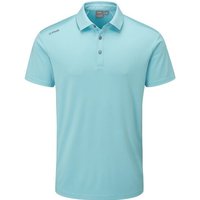 Ping Lindum Halbarm Polo türkis