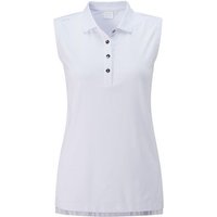 Ping Solene ohne Arm Polo weiß