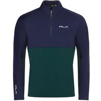 Polo Ralph Lauren LONG SLEEVE HALF ZIP Stretch Midlayer grün
