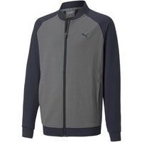 Puma Boys Full Zip Stretch Jacke navy