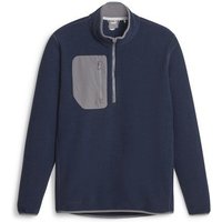 Puma Fleece 1/4 Zip Stretch Midlayer navy