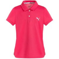 Puma Girls Essential Halbarm Polo pink