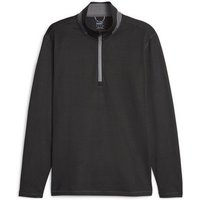 Puma Lightweight 1/4 Zip Stretch Midlayer schwarz