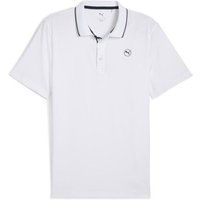 Puma Mattr Elevated Solid - LC Halbarm Polo weiß