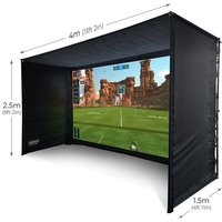 Sim Space Golf Enclosure 4 x 2.5 1.5 Mtr Sonstige