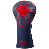 Smiley Starcked Driver Headcover navy