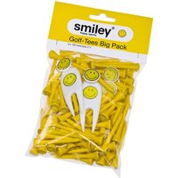 Sportiques Tees "Smiley" (100er) gelb