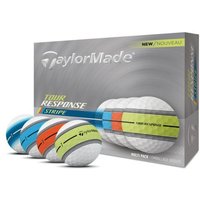 TaylorMade Tour Response Stripe NEON Multi bunt