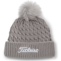 Titleist Cable Knit Pom grau