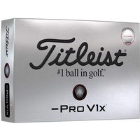 Titleist PRO V1x Left Dash weiß