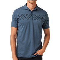 TravisMathew All Day Access Halbarm Polo schwarz