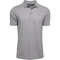 TravisMathew BLACKSAIL BAY Halbarm Polo hellgrau melange