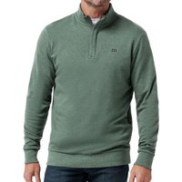 TravisMathew Cloud Quarter Zip 2.0 Sweatshirt oliv