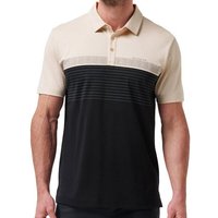 TravisMathew Hang Glide Halbarm Polo sand