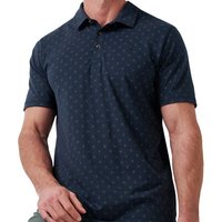 TravisMathew LINE OF PLAY Halbarm Polo navy