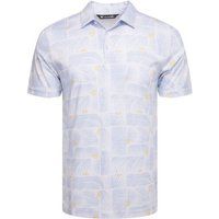 TravisMathew SUN GUILT Halbarm Polo hellblau