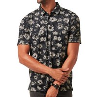 TravisMathew Shaded Grove Halbarm Polo schwarz
