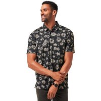 TravisMathew Shaded Grove Halbarm Polo schwarz