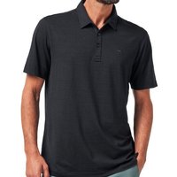TravisMathew The Heater Halbarm Polo schwarz