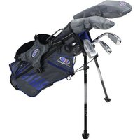 US Kids Golf UL 45 4 Club Stand Bag Set blau