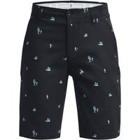 Under Armour Boys Golf Printed Short schwarz