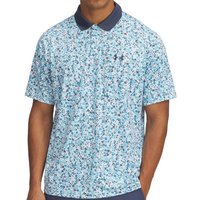 Under Armour Matchplay Floral Halbarm Polo hellgrau