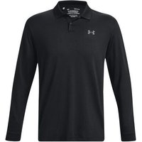 Under Armour Performance 3.0 Langarm Polo schwarz